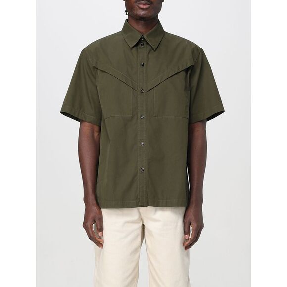 Bottega Veneta Shirt Men Kaki